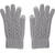 Guante Trenzado Apto Para Pantallas Gris - comprar online