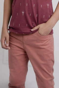 Calça Básica 1232043 Goiaba - comprar online