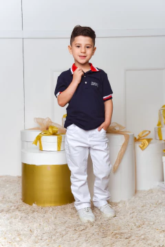 POLO ORIGINAL JCS 1263569 - Jacris Kids | Transformando Sonhos em Moda