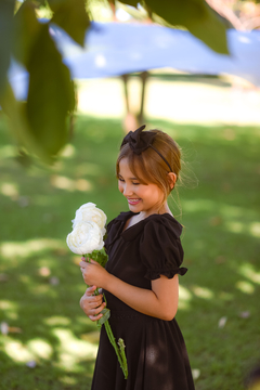 Vestido Lovers 2252624 Preto. - Jacris Kids | Transformando Sonhos em Moda