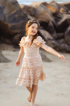 Vestido Harmonia 2252692 Bege na internet