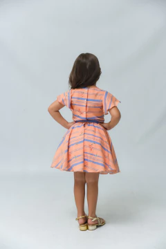 VESTIDO FLORZINHAS 2152655 - Jacris Kids | Transformando Sonhos em Moda