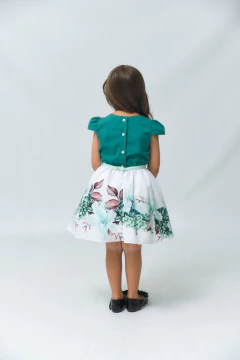 VESTIDO FLORESCER 2152654 - Jacris Kids | Transformando Sonhos em Moda