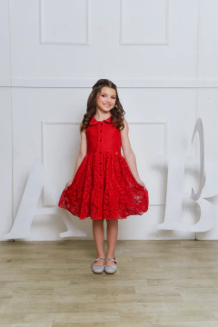 VESTIDO RENDINHA 2252737 - loja online