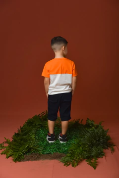 T-shirt Disposição 1263560 Laranja - loja online