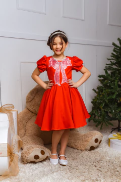 VESTIDO LAÇO BORDADO 2252678 na internet