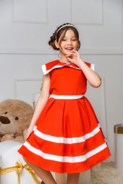 VESTIDO CELEBRAÇÃO 2252682 - Jacris Kids | Transformando Sonhos em Moda