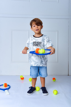 T-shirt Beach 1263552 Cinza. - comprar online