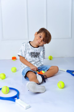 Imagem do T-shirt Beach 1263552 Cinza.