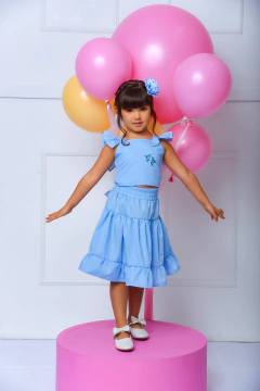 Conjunto Rosa Sublime 2212363 Azul claro. - comprar online