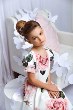 Imagem do Vestido Rosas 2152643 Off White
