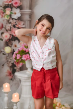 CONJUNTO COLETE LAÇOS 2212435 na internet