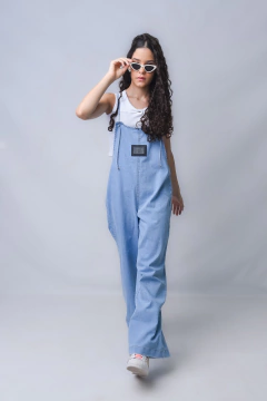 Jardineira Jeans Alça Fina 2251093 Claro. - loja online