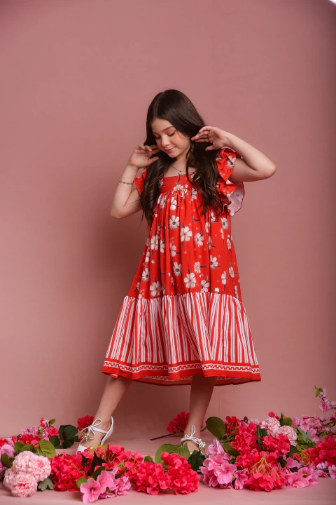 VESTIDO FLORES DE VERÃO 2252703 - comprar online