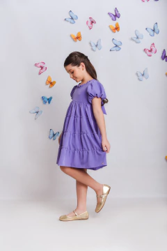 Vestido Pôr do Sol 2252698 Lavanda. - loja online