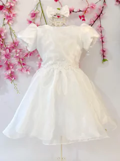 Vestido Batizado Organza 2152629