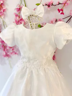 Vestido Batizado Organza 2152629 - comprar online