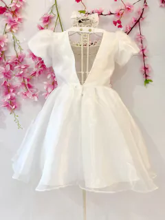 Vestido Batizado Organza 2152629 - loja online