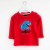 REMERA DINOSAURIO ROJO
