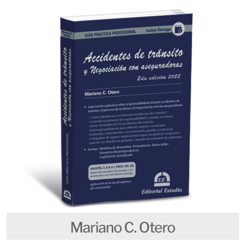 Libro: GPP Accidentes de tránsito y Negociación con aseguradoras (con Contenido Digital de Descarga)