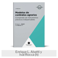 Libro: Modelos de contratos agrarios