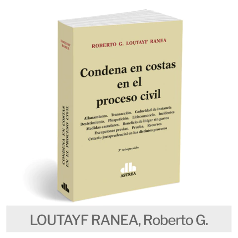 Libro: Condena en costas en el proceso civil