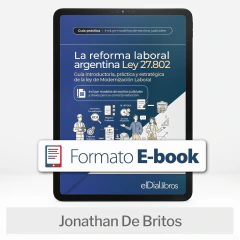 E book: La Reforma Laboral argentina - Ley 27.802 - comprar online