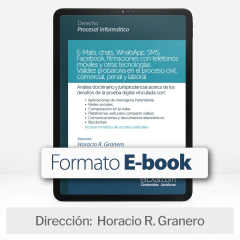 E book: E-Mails, chats, WhatsApp, SMS, Facebook, filmaciones con teléfonos móviles y otras tecnologías.