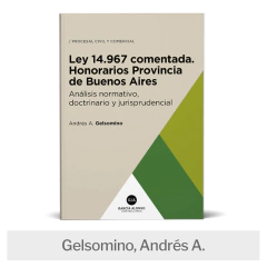 Libro: Ley 14967 comentada (Honorarios Provincia de Buenos Aires)