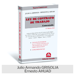Libro: Ley de Contrato de Trabajo - Comentada