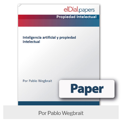 Paper: Inteligencia artificial y propiedad intelectual