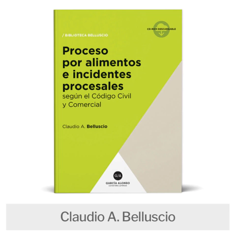 Libro: Proceso por alimentos e incidentes procesales