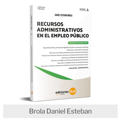 Libro: Recursos administrativos en el empleo público
