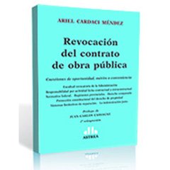 Libro: Revocación del Contrato de Obra Pública