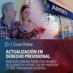 Curso Online: Actualización en derecho previsional