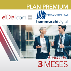Suscripción al plan PREMIUM: ASTREA + HAMMURABI - 3 meses