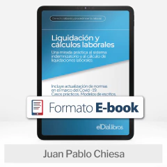 E book: Liquidación y cálculos laborales