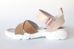 Sandalias Zapatillas Cuero Livianas Cómodas Quica Moda - Quica