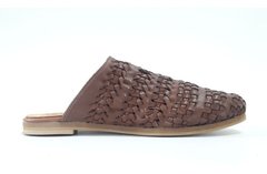 Mules Mujer Trend Chatas Flats Tejidas Cuero Quica Catamarca - comprar online