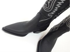 Botas Texanas Mujer Cuero Bordadas Quica Cardales en internet