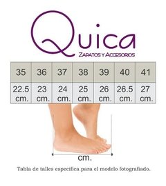 Bota Plataforma Cuero Grabado Taco Trapecio Quica Acha - tienda online