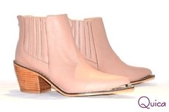 Bota Texana Cuero Elastizadas Quica Amelie - tienda online