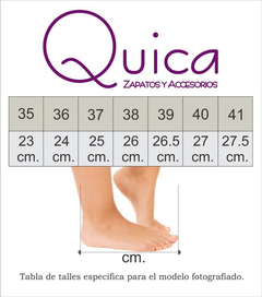 Botineta Plana Mujer Charol Azul Divinas Quica Rafaela - Quica