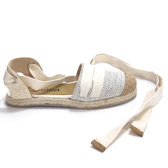 Espadrilles Alpargatas Sandalias Planas Zapatillas Gabardina Yute Quica Malvina - Quica