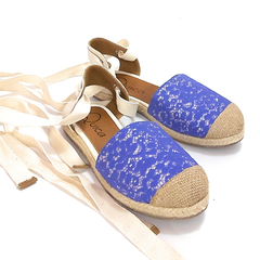 Espadrilles Alpargatas Sandalias Planas Zapatillas Gabardina Yute Quica Malvina - comprar online