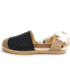 Espadrilles Alpargatas Sandalias Planas Zapatillas Gabardina Yute Quica Malvina