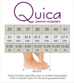 Botineta Elásticos Quica Abril - Quica