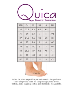 Botas Texanas Caña Alta Detalles Crocco Cuero Quica Casbas - Quica