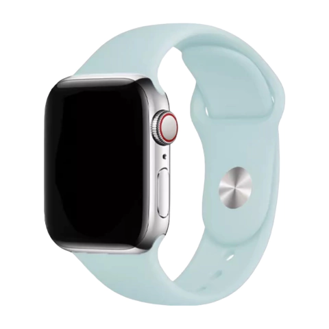 Pulseira Silicone básica Azul bebê