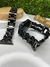 Pulseira Nina Preto - flor de lis acessorios